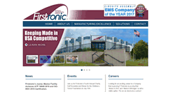 Desktop Screenshot of firstronic.com